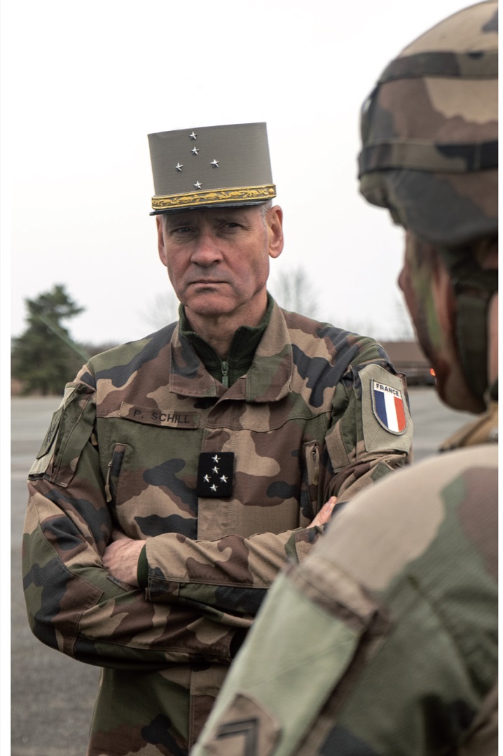 Le général d'armée Pierre Schill, chef d'état-major de l'armée de Terre. 
