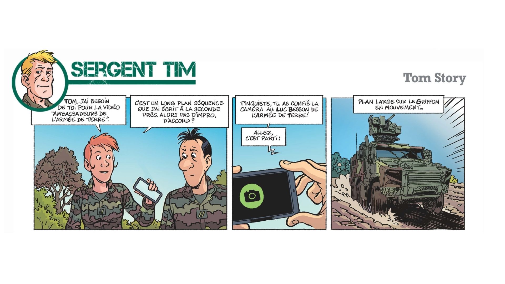 BD Sergent TIM : Tom story